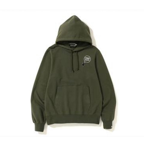 BAPE X DSMG HOODIE *OLIVE