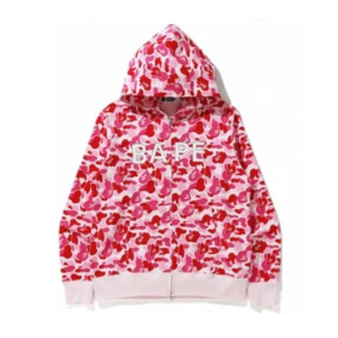 BAPE ABC CAMO SWAROVSKI FULL ZIP HOODIE