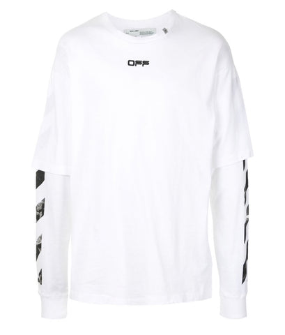 Off-white Caravaggio double sleeve T-shirt
