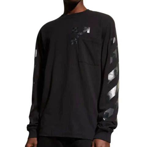 Off-white Diagonal Arrow Skate LS T-shirt