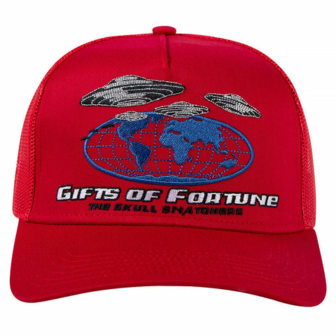 GIFTS OF FORTUNE OUT OF THIS WORLD TRUCKER HAT RED
