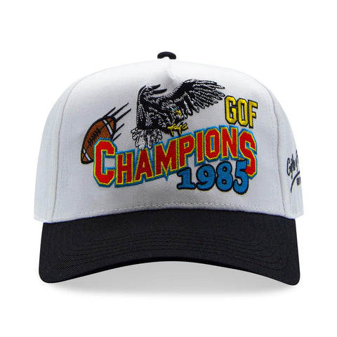 GIFTS OF FORTUNE 85 CHAMPS TRUCKER HAT WHITE / BLACK