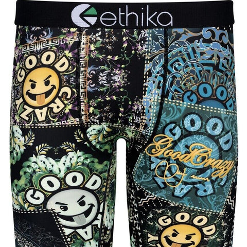 ETHIKA MENS STAPLE UNDERWEAR BOXER ELECTRIC LUXURY MULTI COLOR