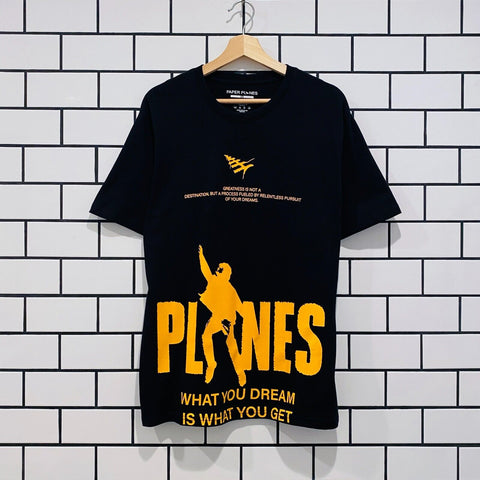 PAPER PLANES WHAT YOU DREAM TEE BLACK