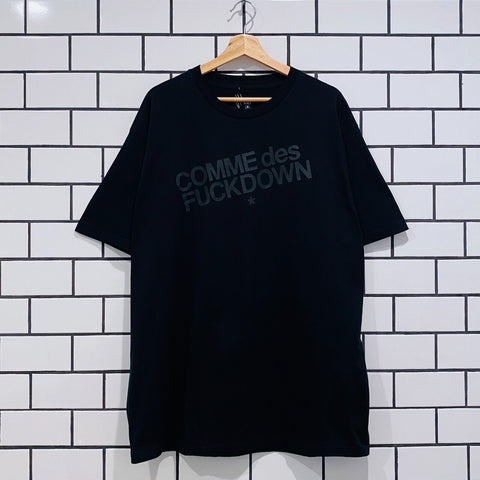 SSUR CDF TONAL SS TEE BLACK/BLACK EXCLUSIVE SOLD OUT
