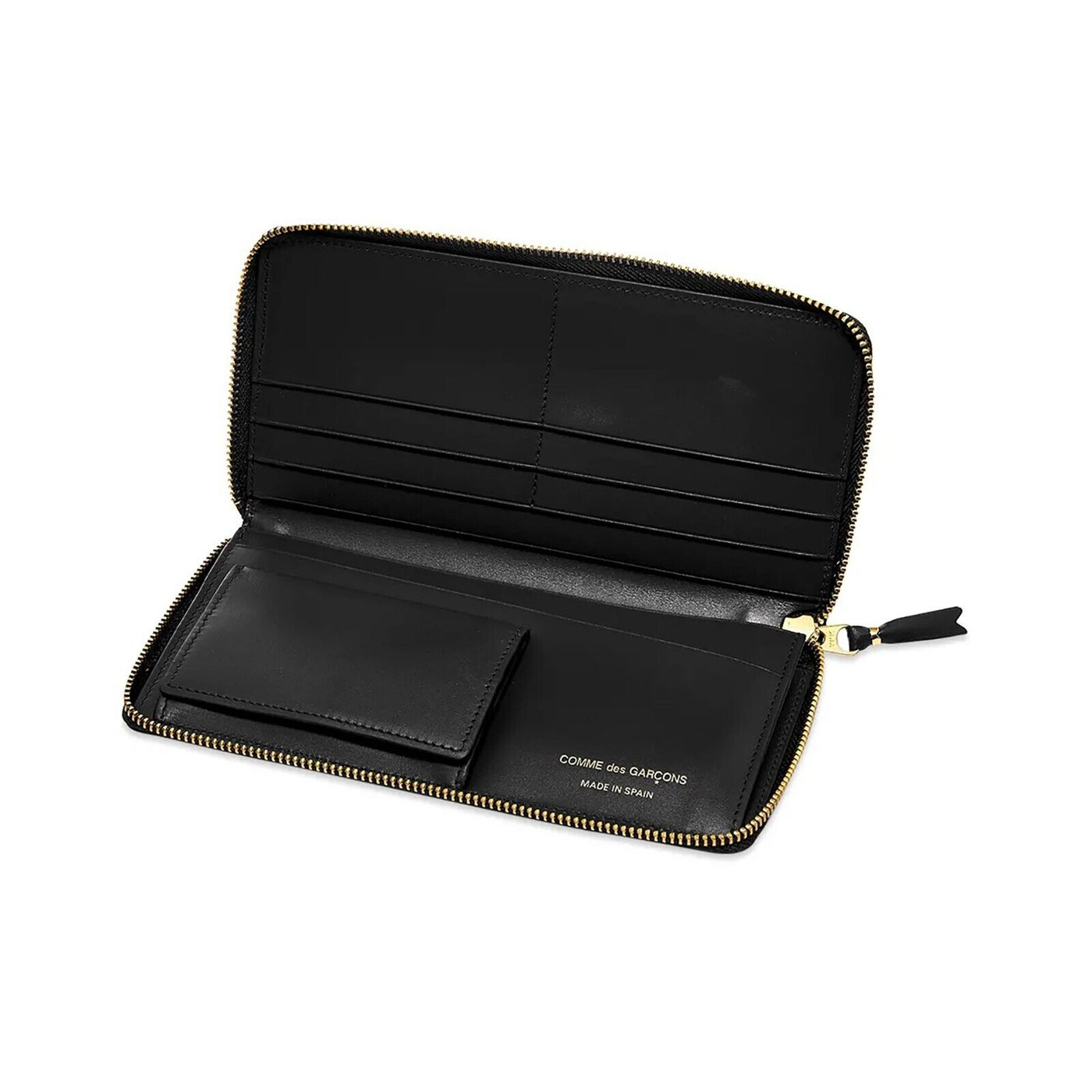 Comme des Garçons Wallets SA0110HL COMME DES GARCONS CDG WALLET HUGE LOGO WALLET BLACK SA0110HL