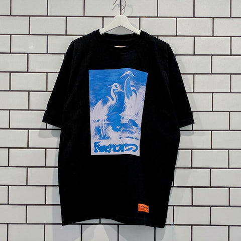 HERON PRESTON CAPTCHA TEE BLACK