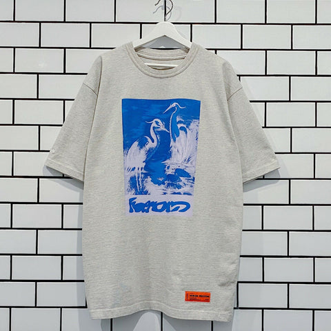 HERON PRESTON CAPTCHA TEE GREY