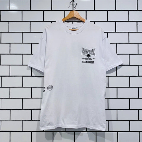 BILLIONAIRE BOYS CLUB BBC WHIM RECORDS SS TEE WHITE