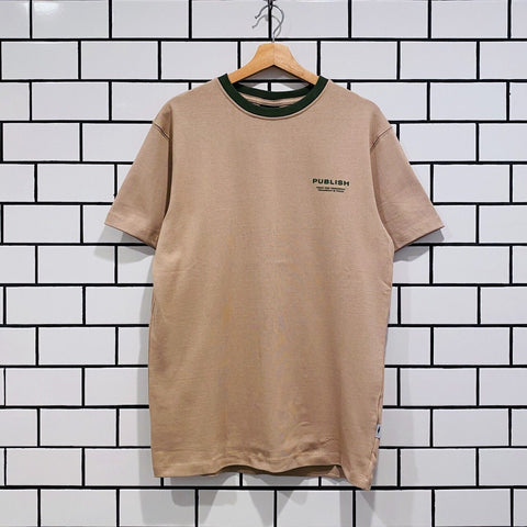 PUBLISH LUTH S/S TEE TAN