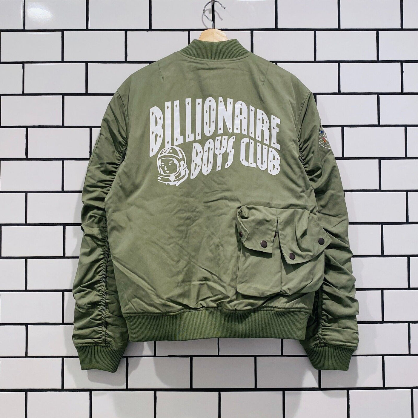 BILLIONAIRE BOYS CLUB BBC THERO JACKET OIL GREEN