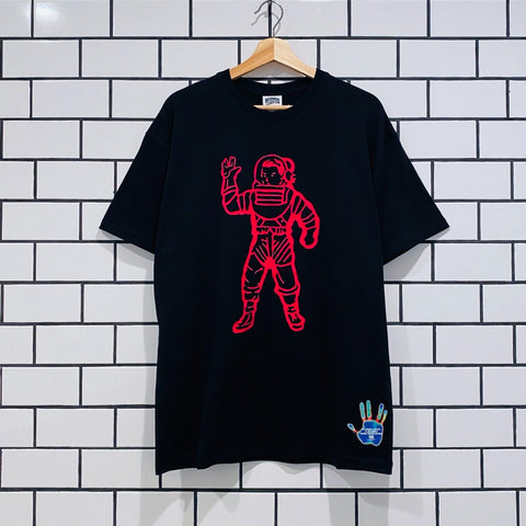 BILLIONAIRE BOYS CLUB BBC MOLECULES SS TEE BLACK TEMP COLOR CHANGE PRINT