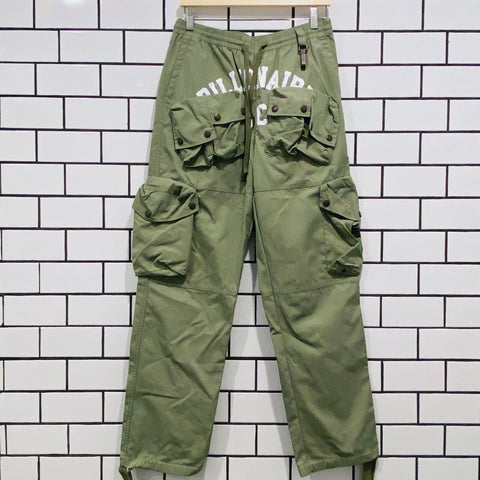 BILLIONAIRE BOYS CLUB BBC HEAT INDEX PANTS OIL GREEN