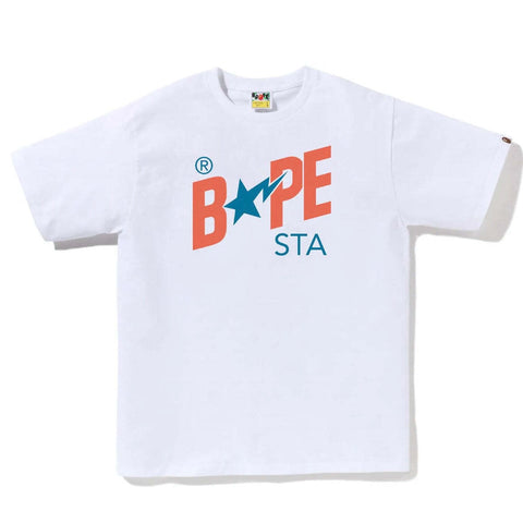 BAPE STA WHITE TEE