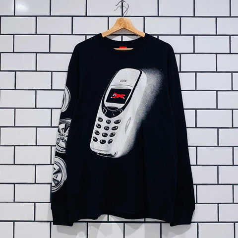 ICECREAM ICE CREAM PAWN SHOP LS KNIT BLACK