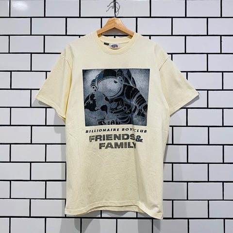 BILLIONAIRE BOYS CLUB BBC FRIENDS AND FAMILY SS KNIT WINTER WHITE OVERSIZED