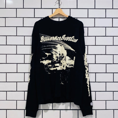 BILLIONAIRE BOYS CLUB BBC I NEED SPACE LS KNIT BLACK