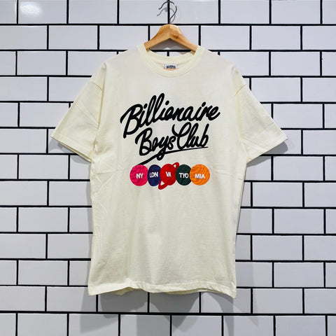 BILLIONAIRE BOYS CLUB BBC ALIGN SS TEE WINTER WHITE