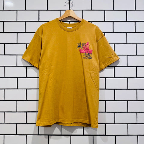 BILLIONAIRE BOYS CLUB BBC CASH OR TRADE SS TEE HONEY MUSTARD