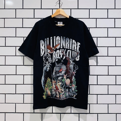 BILLIONAIRE BOYS CLUB BBC SMOKEY SS KNIT BLACK OVERSIZED