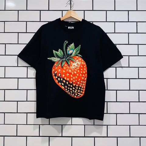 BILLIONAIRE BOYS CLUB BBC DIAMOND BERRY SS KNIT BLACK BOXY FIT