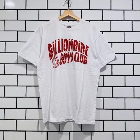 BILLIONAIRE BOYS CLUB BBC CURVE SS TEE WHITE