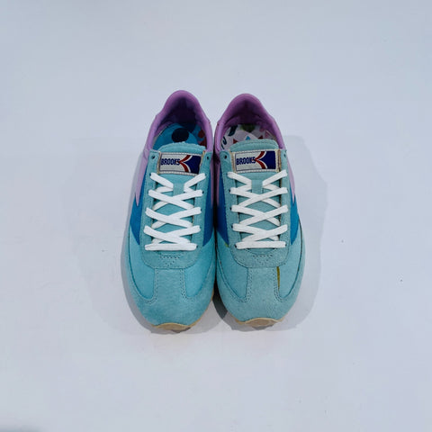 BROOKS VANGUARD WOMENS CASUAL SHOE 120159 1B 966 BLUE/PINK