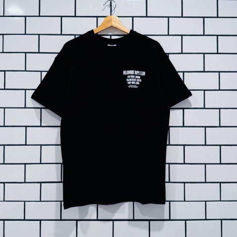 BILLIONAIRE BOYS CLUB BBC OUTSIDE SS TEE BLACK