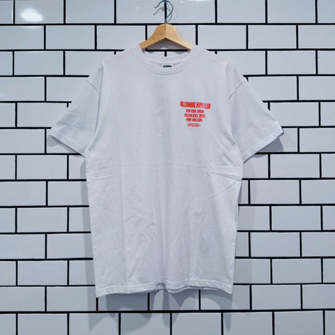 BILLIONAIRE BOYS CLUB BBC OUTSIDE SS TEE WHITE