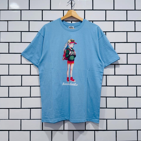 BILLIONAIRE BOYS CLUB BBC EXPLORE SS TEE BLUE BELL