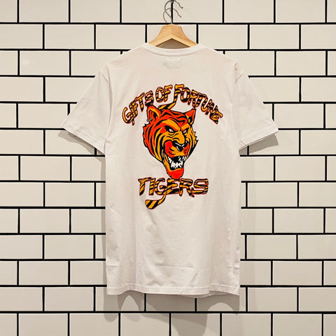 GIFTS OF FORTUNE FIGHT TIGER T-SHIRT WHITE