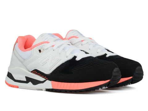 NEW BALANCE WOMEN CLASSICS W530RTB Lifestyles Sneakers BLACK WHITE DRAGONFLY