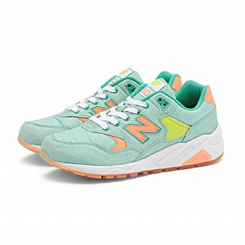 NEW BALANCE WOMEN CLASSICS WRT580ST FASHION Lifestyles Sneakers SORBET GREEN