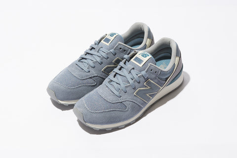 NEW BALANCE WOMEN CLASSICS WL696WSA RUSTIC BLUE RETRO Lifestyles Sneakers 5 - 9