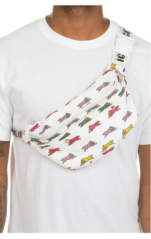BBC ICECREAM COLOR ALLOVER RUNNING DOG FANNY PACK LIMITED ITEM SOLD OUT!