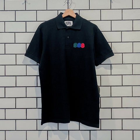 BILLIONAIRE BOYS CLUB BBC MENS TRIPLE HELMET GUIDE SS BLACK POLO S M L XL XXL