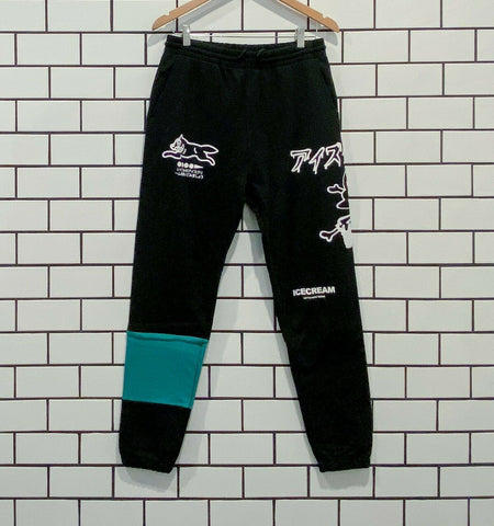 ICECREAM GLOBAL JOGGER BLACK BBC ICE CREAM