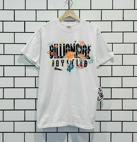 BILLIONAIRE BOYS CLUB BBC UNIVERSE SS TEE WHITE