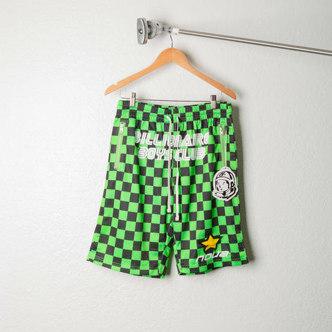 BILLIONAIRE BOYS CLUB BBC GRIPPER SHORT GREEN FLASH SIDE ZIPPER POCKETS S-XXL