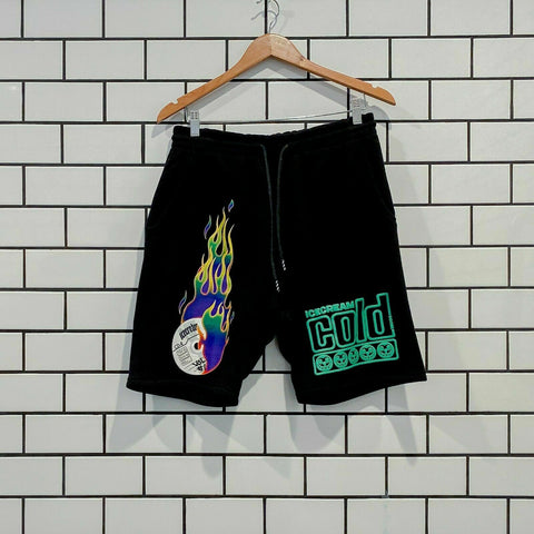 ICECREAM DISK SWEATSHORT BBC ICE CREAM BLACK
