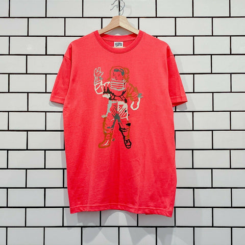 BILLIONAIRE BOYS CLUB BBC ASTRO CAMO SS KNIT ROGUE RED