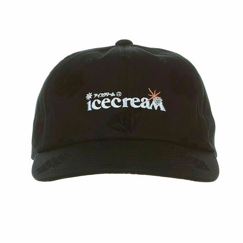 ICECREAM SYRUP POLO HAT BLACK