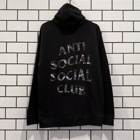 ANTI SOCIAL SOCIAL CLUB PLAIN SIGHT HOODIE BLACK