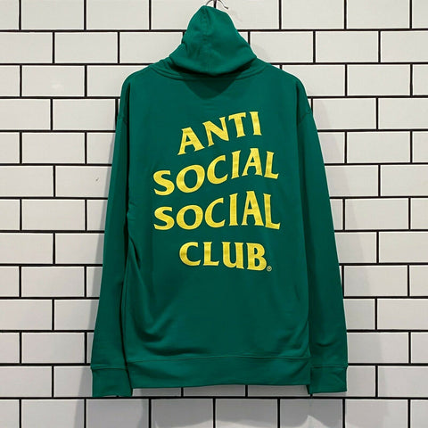 ANTI SOCIAL SOCIAL CLUB MIND GAMES A/F 21 HOODIE GREEN