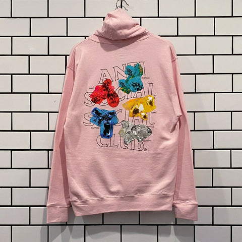 ANTI SOCIAL SOCIAL CLUB BUSSIN HOODIE PINK