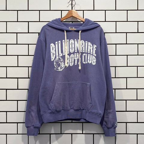 BILLIONAIRE BOYS CLUB BBC VINTAGE ARCH HOODIE LAVENDER VIOLET
