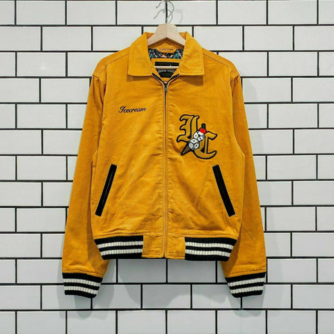 ICECREAM GOLD JACKET BLACK BBC ICE CREAM