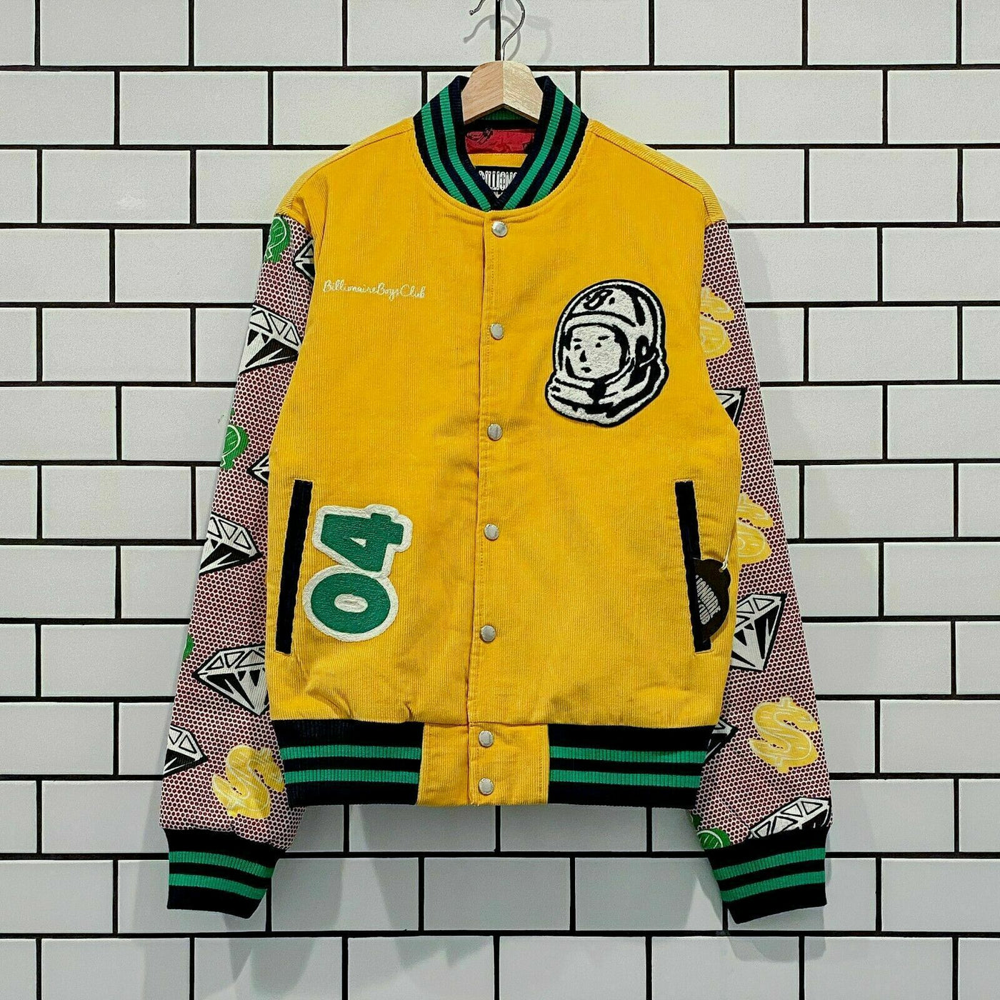 BILLIONAIRE BOYS CLUB BBC LUCKY JACKET OLD GOLD