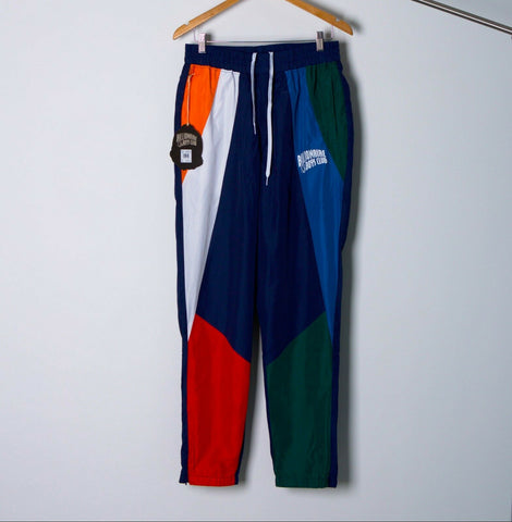 BILLIONAIRE BOYS CLUB BBC STREETWEAR BLOCK AND LOCK MEDIEVAL BLUE PANT M L XL