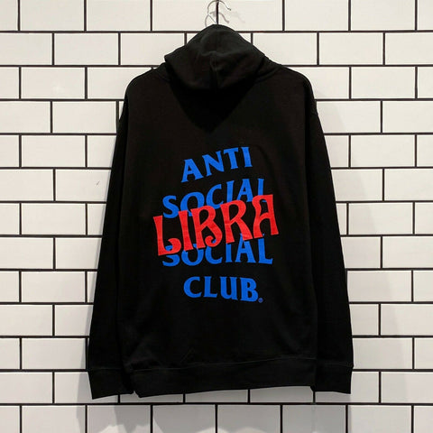 ANTI SOCIAL SOCIAL CLUB LIBRA HOODIE BLACK